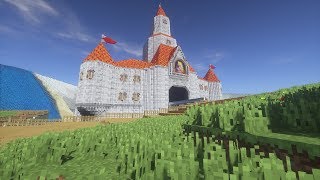 Super Mario 64 Made in Minecraft Schematic download in Description [upl. by Conway]