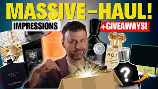 17 Brand New Fragrances  First Impressions Septembers Haul  GIVEAWAY CLOSED [upl. by Ecyt]