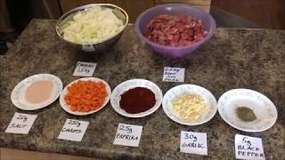 Original Hungarian Goulash Recipe [upl. by Bultman]