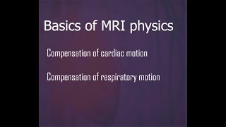 3 Basics of MRI physics Part3 [upl. by Almira]