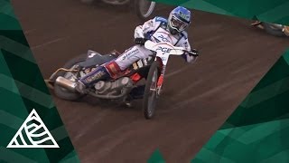 Flat Track Motorcycle Racing at FIM Speedway [upl. by Kaltman]