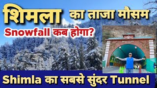 Shimla Snowfall 🌨️ Update  Shimla Latest Weather News  Shimla News Today shimla travelevergreen [upl. by Reiche94]