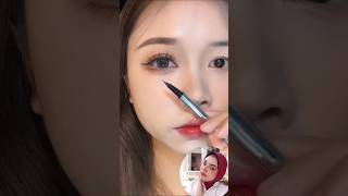 makeup eyeliner eyemakeup eyelashes eyelashextensions eyelash eyelashhack makeuptutorial [upl. by Akierdna917]