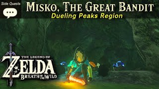 Misko The Great Bandit  Zelda BOTW Side Quest Tutorial [upl. by Ojimmas]