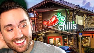 Atrioc Goes to Chilis Alone IRL [upl. by Yolane]