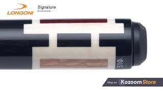 Longoni Evoluzione Carom Billiard Cue Video Demonstration [upl. by Bremen]