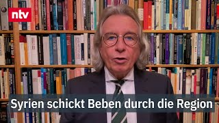 Syrien schickt Beben durch die Region  Politologe Jäger quotHamas ist jetzt völlig isoliertquot ntv [upl. by Drofniw]