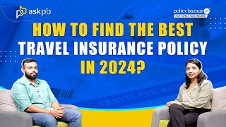 How To Find Travel Insurance Policy In 2024 Policybazaar [upl. by Idoux]