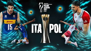 🇵🇱 POL vs 🇮🇹 ITA  Highlights Final  Mens World Championships 2022 [upl. by Alaehs]