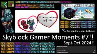 THE CURSE HAS BEEN BROKEN Skyblock Gamer Moments 7 [upl. by Iek]