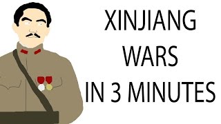 Xinjiang Wars  3 Minute History [upl. by Arhoz]