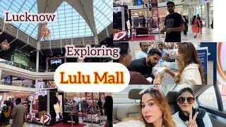 👍Exploring One of the Biggest Mall in Lucknow 🤩 Lulu Mall  Lulu Hypermarket  Family Outing [upl. by Lladnek929]