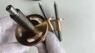 Diameter 14mm Lead 2mm Brass Nut SUS304 lead screw [upl. by Nnaeiluj976]