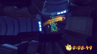 Crash 4  Stowing Away Platinum 10471 TIME Trial [upl. by Anastasio]