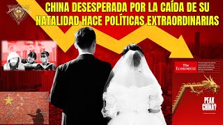 China desesperada por la caída de su Natalidad hace políticas extraordinarias [upl. by Turne212]