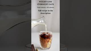 WEIGHT LOSS OVERNIGHT OATS🍫 [upl. by Josephine]