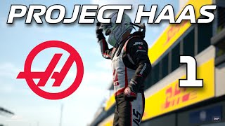 Project Haas EP1  ROAD TO GLORY IN F1 MANAGER 24 [upl. by Eugeniusz]