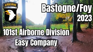 Full Walkthrough  Foxholes  Easy Company  Bastogne  101st Airborne Division  2023 [upl. by Mundt]