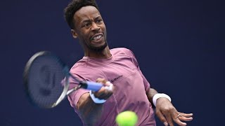 Tennis  les vidéos du show Monfils et Meptshi Perricard malgré leur défaite à Pékin [upl. by Janice]