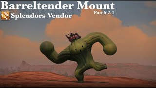 Final Fantasy XIV  Barreltender Mount [upl. by Barry]