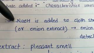 Olfactory Indicators  Class 10 Chemistry  NCERT CBSE BOARD 20242025 [upl. by Niemad]