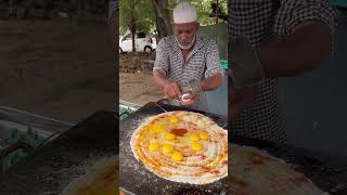 Famous egg dosa making in Kolhapur shorts [upl. by Fran]