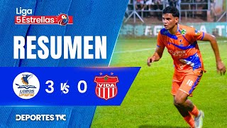 Lobos UPNFM 3  0 Vida  Jornada 2  Liga Nacional  Clausura 2023  2024 [upl. by Arriec]