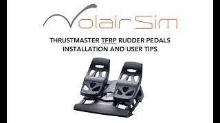 Thrustmaster TFRP Rudder Pedals Review [upl. by Pembroke73]