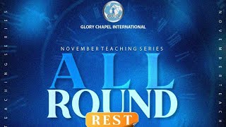 Trained for Rest Min Benita Sanni Glory Chapel International Church Tanke Ilorin 171124 [upl. by Yasdnil]