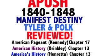 American Pageant Chapter 17 APUSH Review [upl. by Iah72]