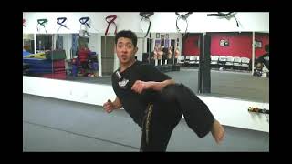 How to Do a 720 Hook Kick in Martial Arts [upl. by Kaule]