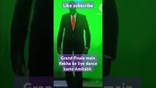 grand finale mein dance karte hue Amitabh Rekha ke liyeyoutubeshorts [upl. by Burty]