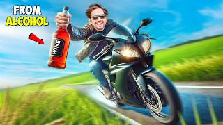 Running Bike From Alcohol  दारू से चला दी गाड़ी 😳 [upl. by Swirsky]