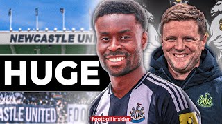 Newcastle TRIPLE swoop  Big update on Marc Guehi amp two other signings  ORourke [upl. by Kobylak]