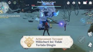 Frostarm lawachurl achievement ChillyChurl genshin impact [upl. by Eitirahc]