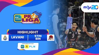 LavAni VS STIN BIN 31  Highlight PLN Mobile Proliga 2024 [upl. by Mac537]