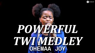 Ohemaa Joy  Twi Worship MEDLEY [upl. by Iyre]