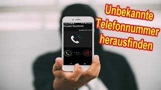 Unbekannte Telefonnummer identifizieren  HANDY TRICK [upl. by Gilcrest958]