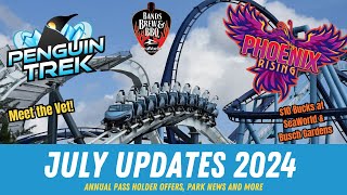 July 2024 SeaWorld Parks Pass Member Updates [upl. by Laryssa]