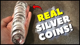 Royal Mint Silver Britannia Coins  Are they good for stacking [upl. by Lambrecht534]