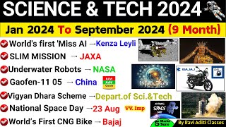 Science amp Technology Current Affairs 2024  Science 2024 Current Affairs  Space Current Affairs [upl. by Bala]