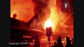 FDNY 5111 Queens 5 Alarm Fire 6421 53rd Dr ONeills Restaurant [upl. by Berni]