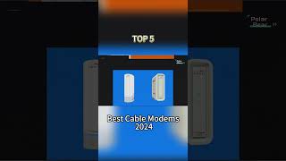 TOP 5 Best Cable Modems 2024 [upl. by Trudy]