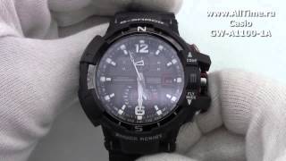 Обзор Мужские японские наручные часы Casio GSHOCK GWA11001A [upl. by Rolfe]