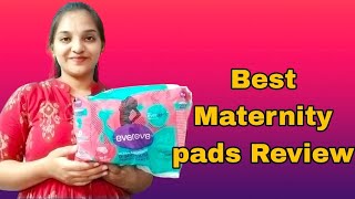 Evereve maternity pads review  postpartum essentials  Aswini Parimala [upl. by Nnovahs]