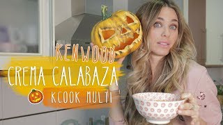 Receta Crema de Calabaza con Kcook Multi de Kenwood  Vanesa Romero TV [upl. by Omoj]