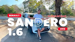 Review Renault Sandero Dynamique 16 2016  AutoAnálise [upl. by Lotsirk]