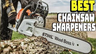 Top 5 Chainsaw Sharpeners Review  Best Chainsaw Sharpeners 2019 [upl. by Ollehto]