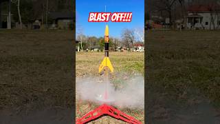 Blast Off Model Rocket Launch 🚀💥 [upl. by Eeima]