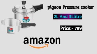 Unboxing Pigeon Pressure Cooker 2Land 3L From Amazon [upl. by Dorise723]